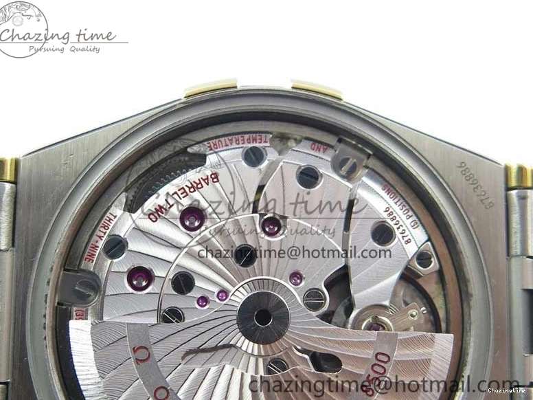 0208 Stylish Constellation 38mm SS RG VSF 1:1 Best Edition WhiteTextured Dial on SS RG Bracelet A8500 Super Clone 7921